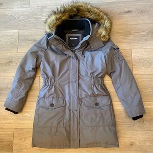 Abercrombie & Fitch Gray Premium Arctic Parka